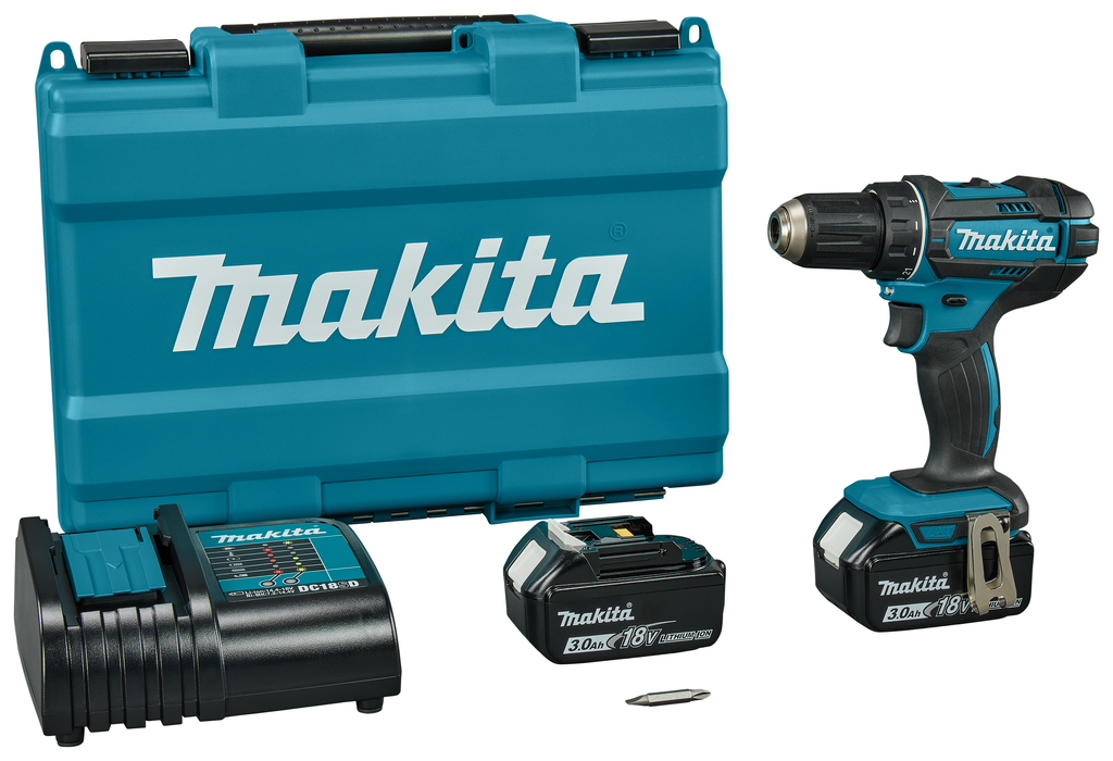 Makita DDF482SFE Taladro atornillador sin cable 18V 3.0AH Li-ion