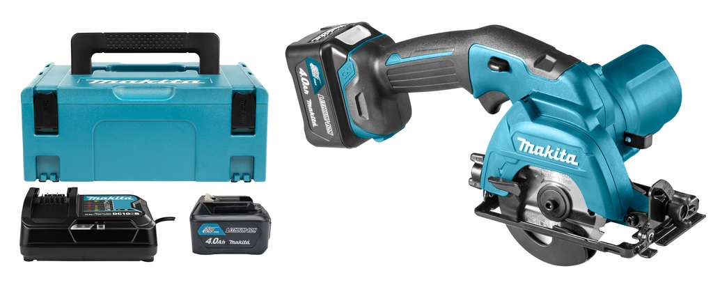 Makita HS301DSMJ Sierra circular 85 mm 10,8V 4,0Ah Li-Ion