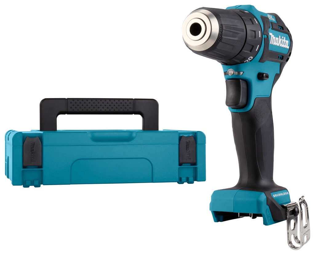 Makita DF332DZJ Taladro/Atornillador sin escobillas de carbono de 12 voltios máx., sin baterías ni cargador en caja M