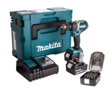 Makita DDF484RTJ Taladro sin cable 18V 5.0 AH Li-ion