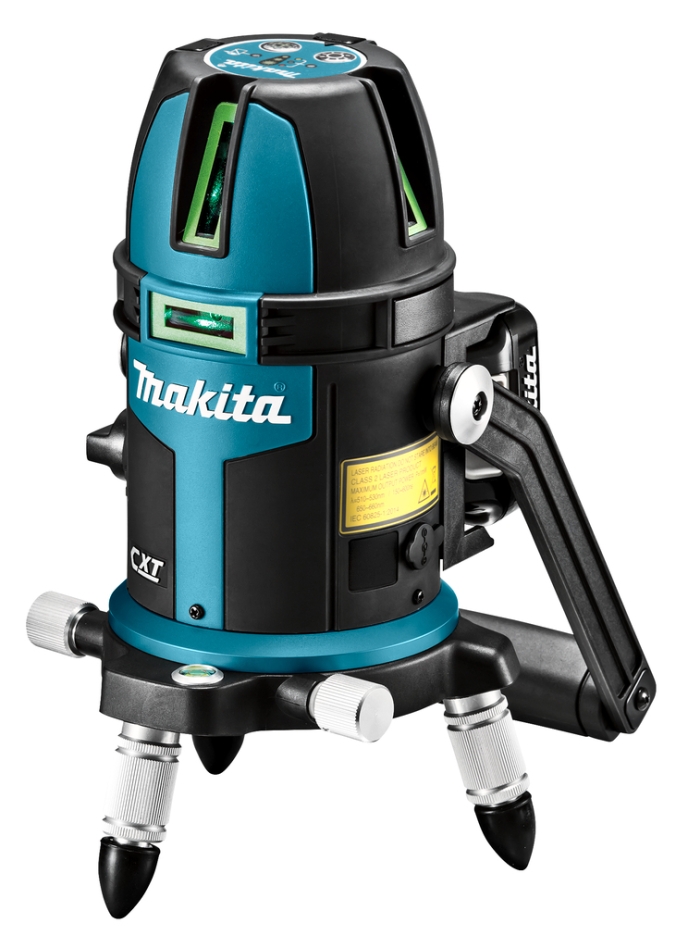 Makita SK209GDZ Láser autonivelante de líneas cruzadas verde 10,8V sin baterías ni cargador