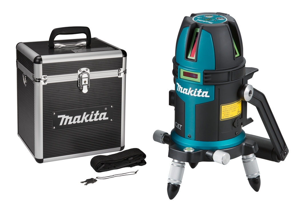 Makita SK312GDZ Láser autonivelante de líneas cruzadas verde 10,8V sin baterías ni cargador
