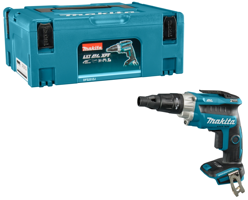 Makita DFS251ZJ Atornillador inalámbrico  de 18 voltios