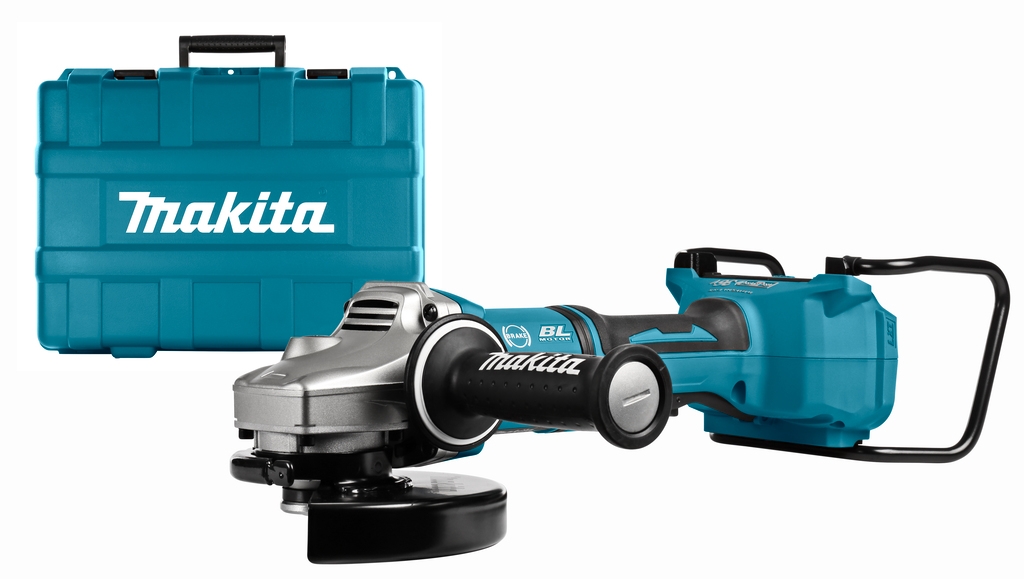 Makita DGA700ZKX1 2 x amoladora angular 18V 180 mm sin baterías ni cargador