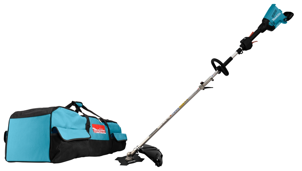 Makita DUX60ZM4 Accu Combi System Mango en D 2 x 18 voltios excl. baterías y cargador + accesorio desbrozadora