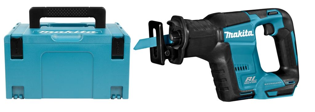 Makita DJR188ZJ Sierra de sable 18V sin baterías ni cargador sin escobillas