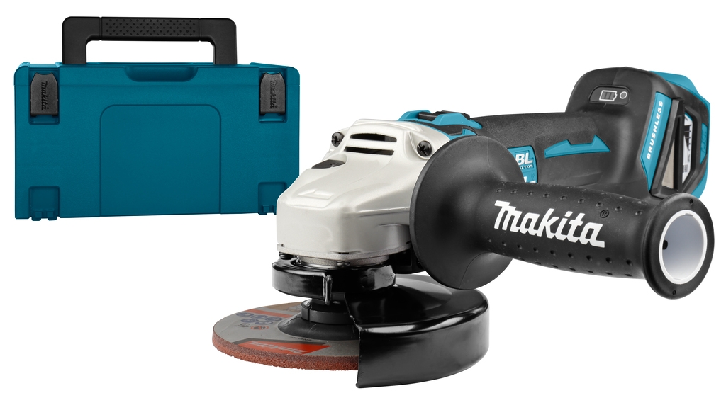 Makita DGA511ZJ Amoladora angular 18V 125 mm sin baterías ni cargador en MBox