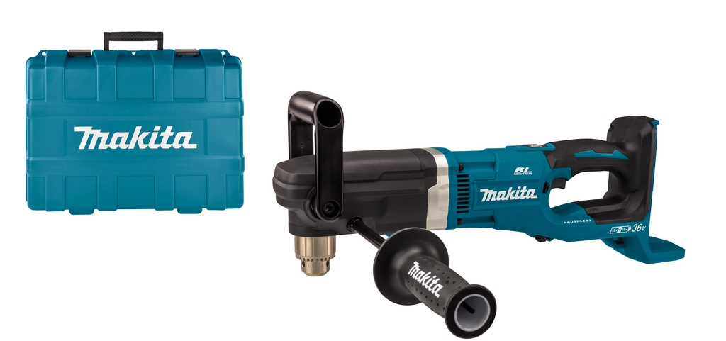 Makita DDA460ZK Taladro angular 2 x 18V excl. baterías y cargador