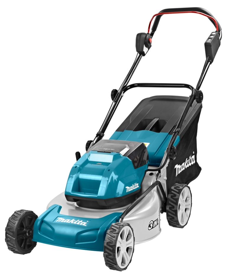 Makita DLM460Z Cortacésped sin cable 46 cm 2 x 18 voltios sin baterías ni cargador