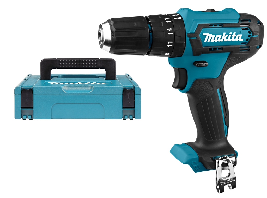Makita HP333DZJ Taladro/atornillador de impacto  12 voltios máx. sin baterías ni cargador en Mbox
