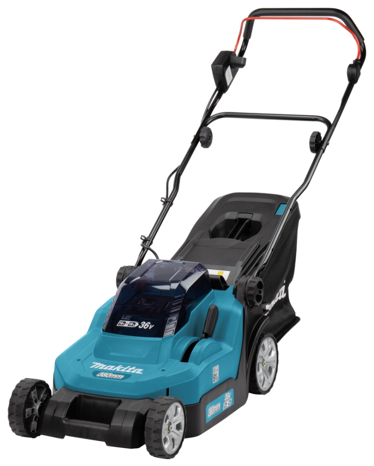Makita DLM382Z Cortacésped sin cable 38 cm 2 x 18 Volt Excl. baterías y cargador