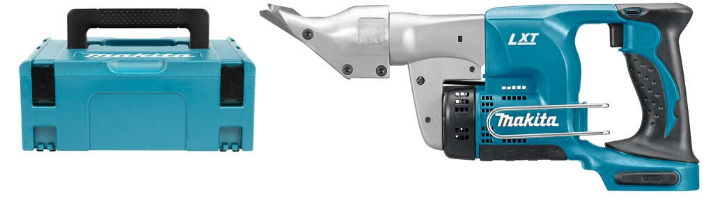 Makita DJS130ZJ Cizalla de chapa  de 18 voltios, sin baterías ni cargador