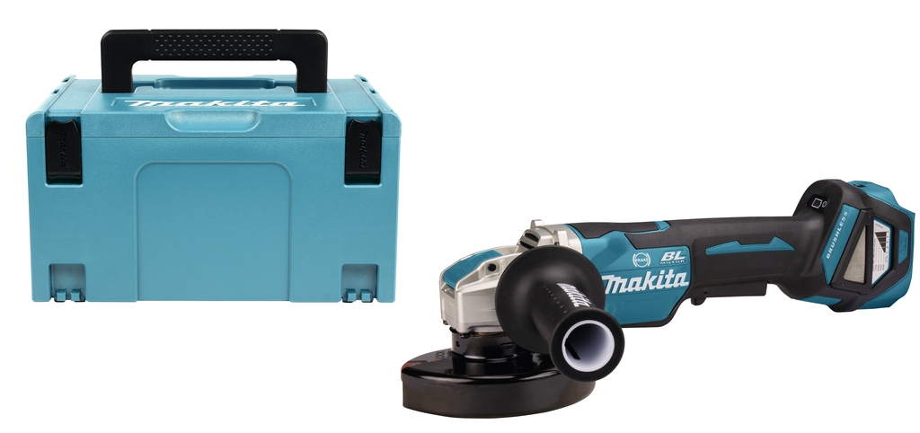 Makita DGA519ZJ Amoladora angular X-Lock 18V sin baterías ni cargador 125mm