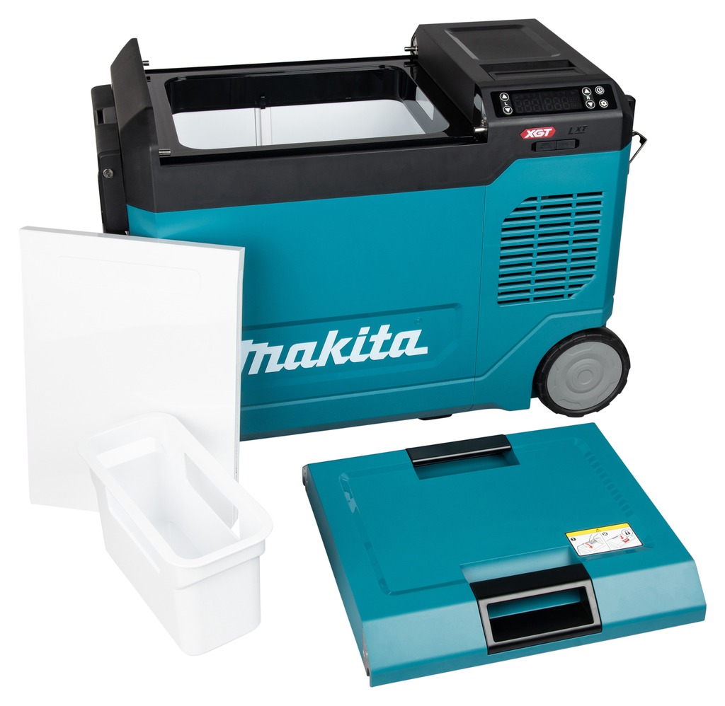 Makita CW006GZ Nevera port&aacute;til a bater&iacute;a con funci&oacute;n de calefacci&oacute;n, 23 l, sin bater&iacute;as ni cargador, en caja