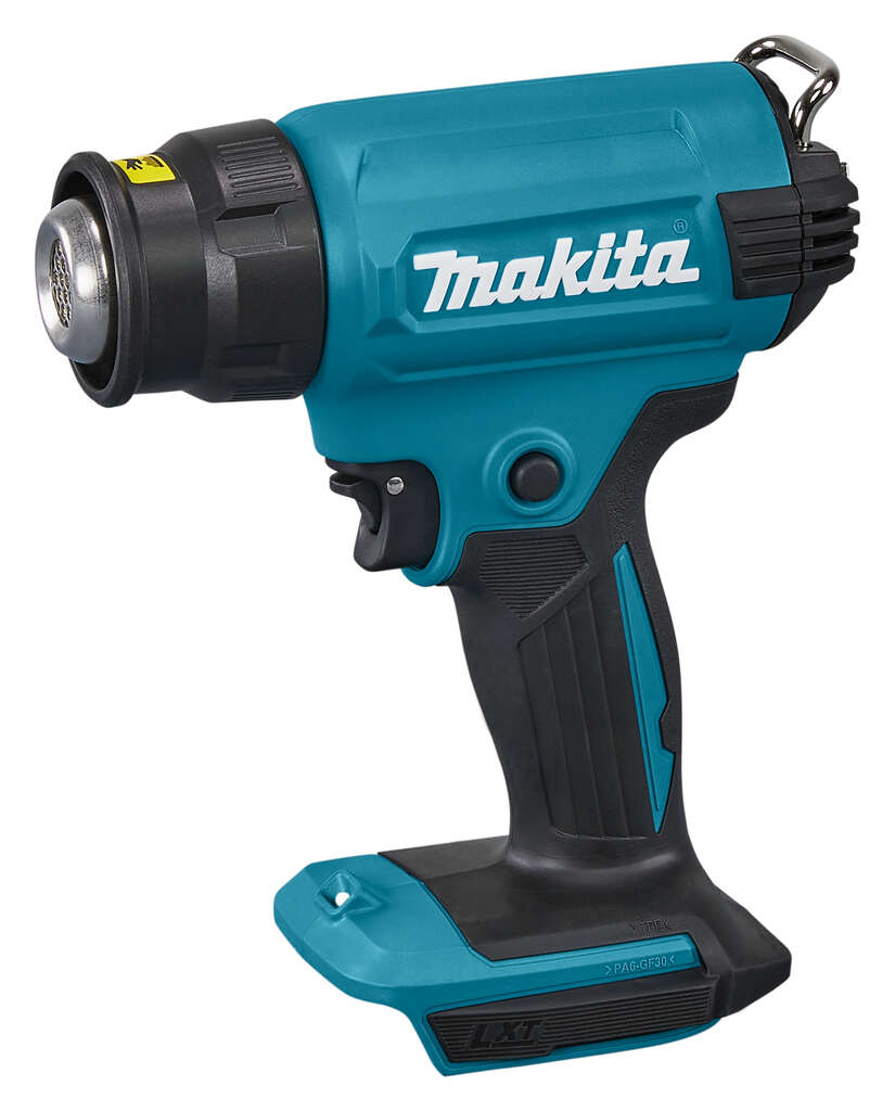 Makita DHG180Z01 Pistola de aire caliente LXT de 18 V a bater&iacute;a, sin bater&iacute;as ni cargador, en caja con varios accesorios