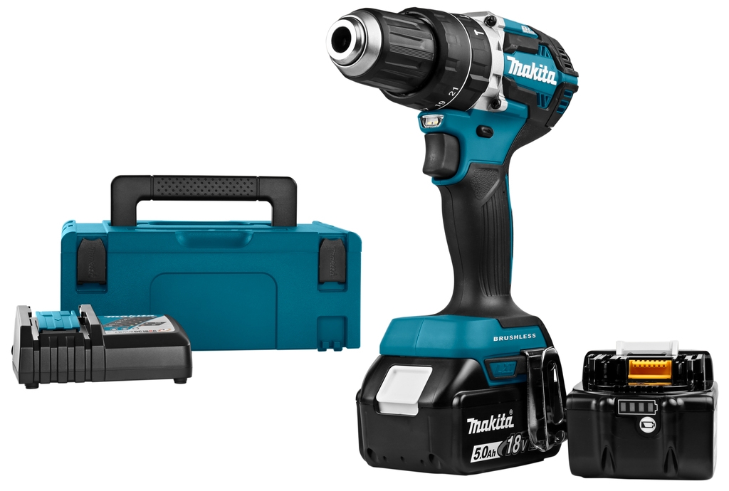 Makita DHP484RTN Martillo perforador sin cable 18V 6.0 AH Li-ion