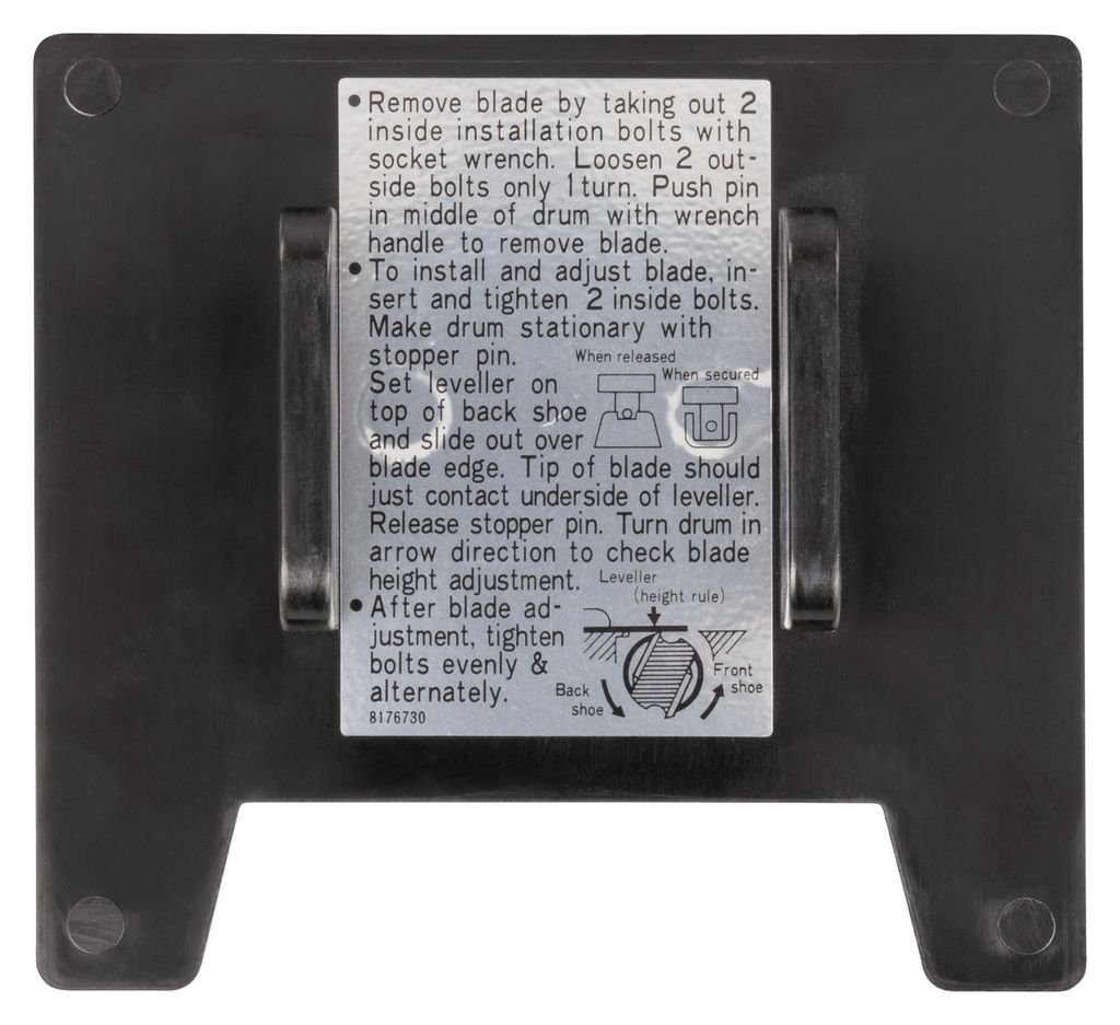 Makita Accesorios 155270-7 Placa de ajuste de la fresa 1911B