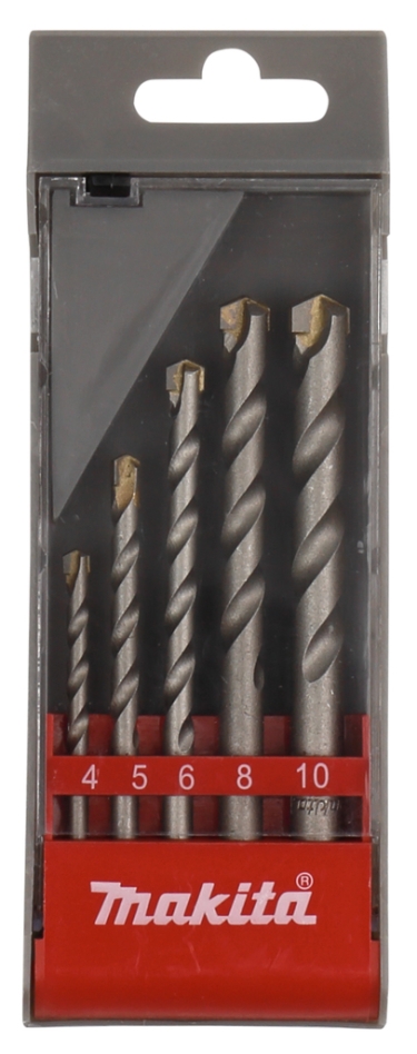 Makita Accesorios D-05175 Juego de brocas "hormigón" 5 piezas