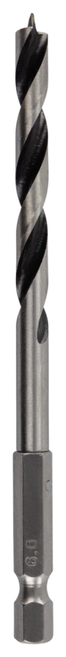 Makita Accesorios D-15899 Broca espiral para madera 6x110 mm 1/4".