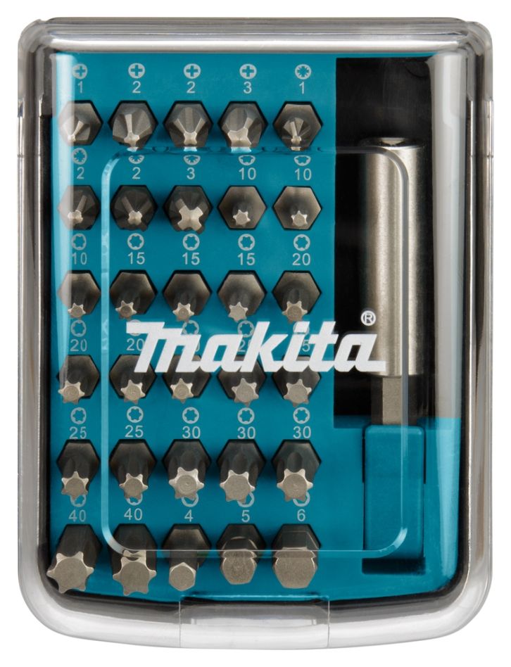 Makita Accesorios D-34936 Juego de brocas de 31 piezas