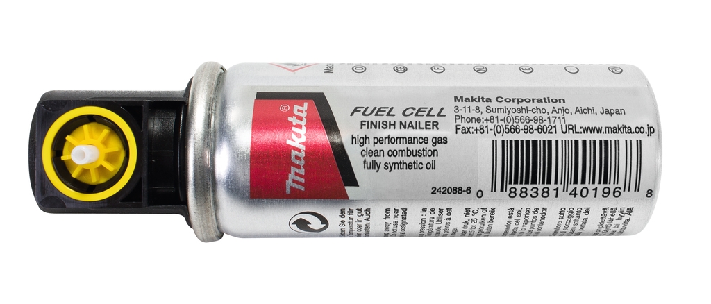 Makita Accesorios 242088-6 Cartucho de gas para GF600SE Gas Tacker