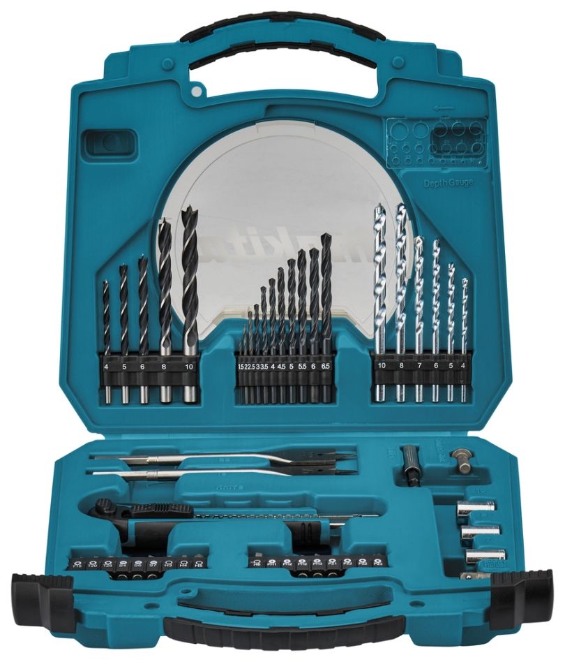 Makita Accesorios D-42014 Juego de brocas de 50 piezas
