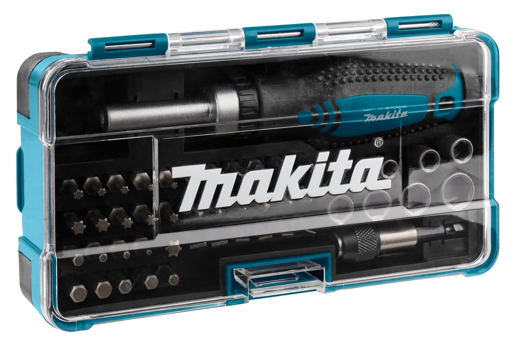Makita Accesorios B-36170 Juego de puntas para tornillos 47 piezas