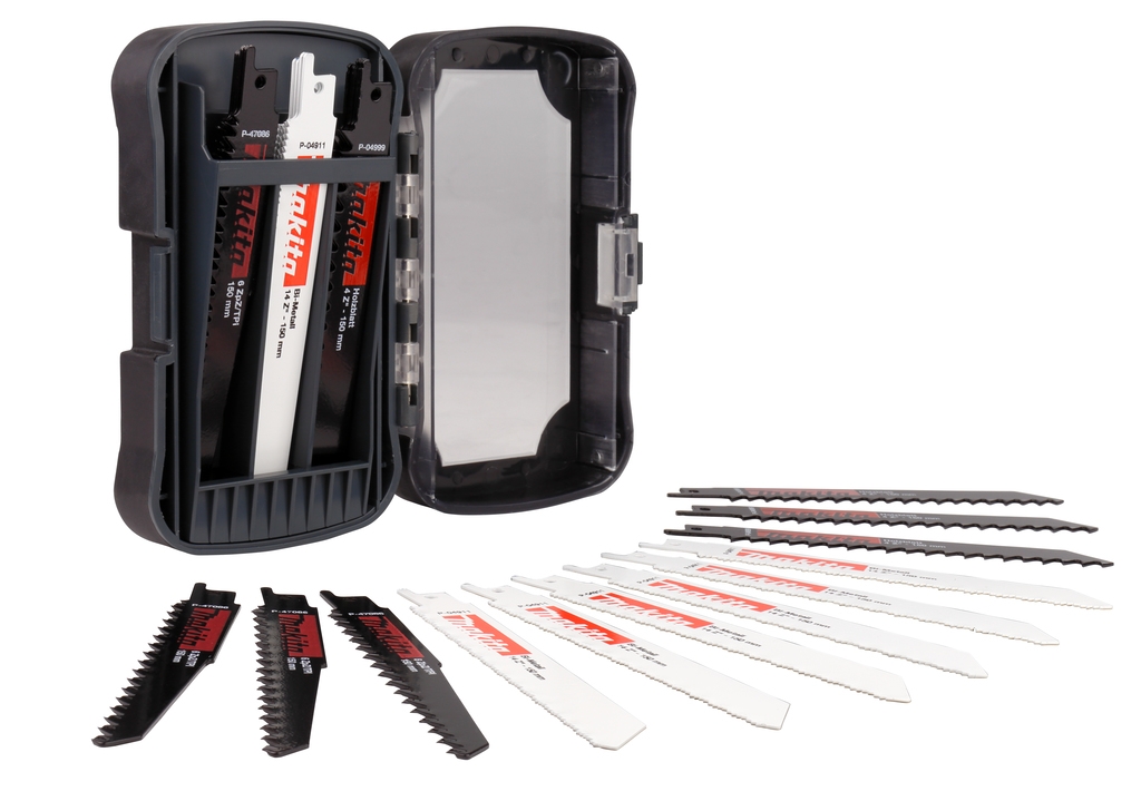 Makita Accesorios P-81262 Juego de sierras de sable de 25 piezas