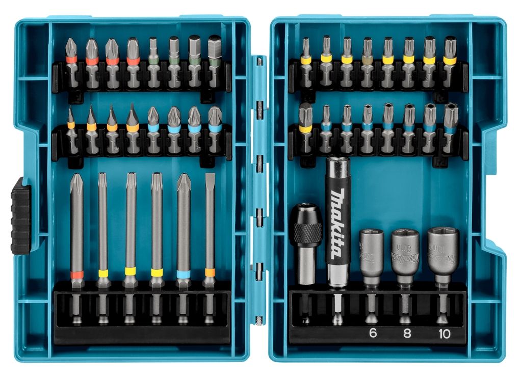 Makita Accesorios B-55697 Juego de puntas de 43 piezas