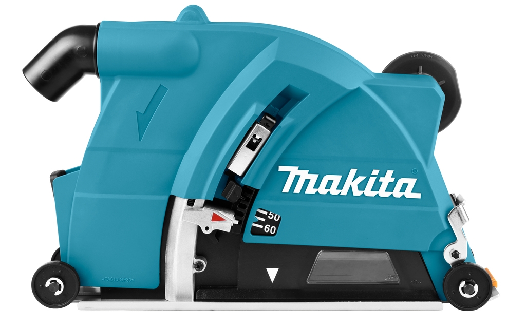 Makita Accesorios 198440-5 Campana de aspiración para amoladora angular de 230 mm