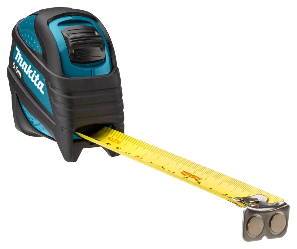 Makita Accesorios B-57146 Cinta métrica 5,5m x 25mm Doble cara