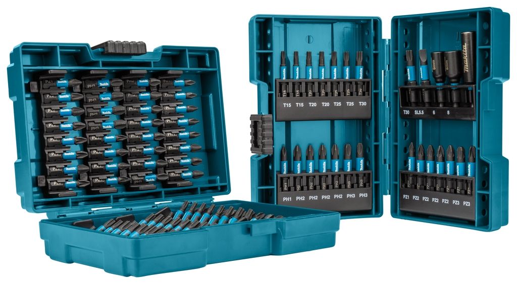 Makita Accesorios E-03109 Impact Black-Bit-Set 25/50 mm - 90 - Pieza en 2 cajas de puntas