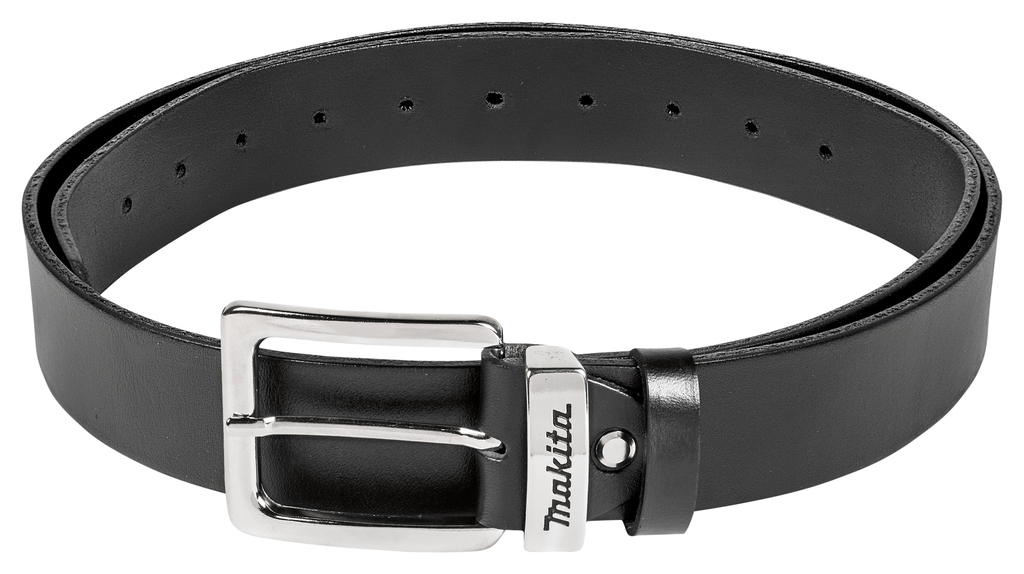 Makita Accesorios E-05359 Cinturón de cuero negro talla M