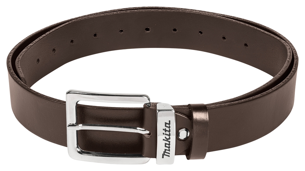 Makita Accesorios E-05387 Cinturón de cuero marrón