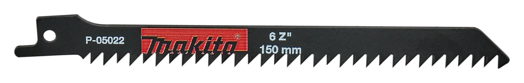 Makita Accesorios P-05022 Hoja de sierra de sable 3022 Especial Madera y Plástico 5 piezas
