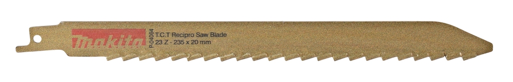 Makita Accesorios P-04064 Hoja de sierra de sable HM Stone 195 mm 1 pieza