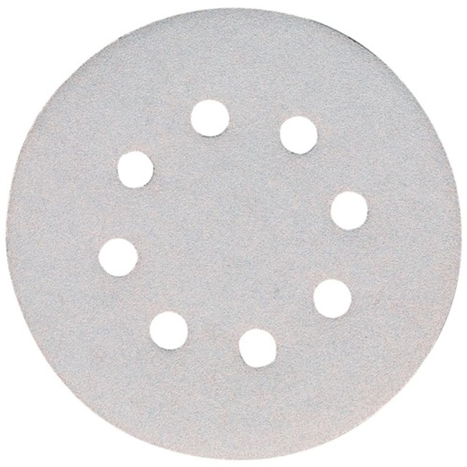 Makita Accesorios P-33364 Disco de lija 125 mm Grano 80 Blanco 10 unid.