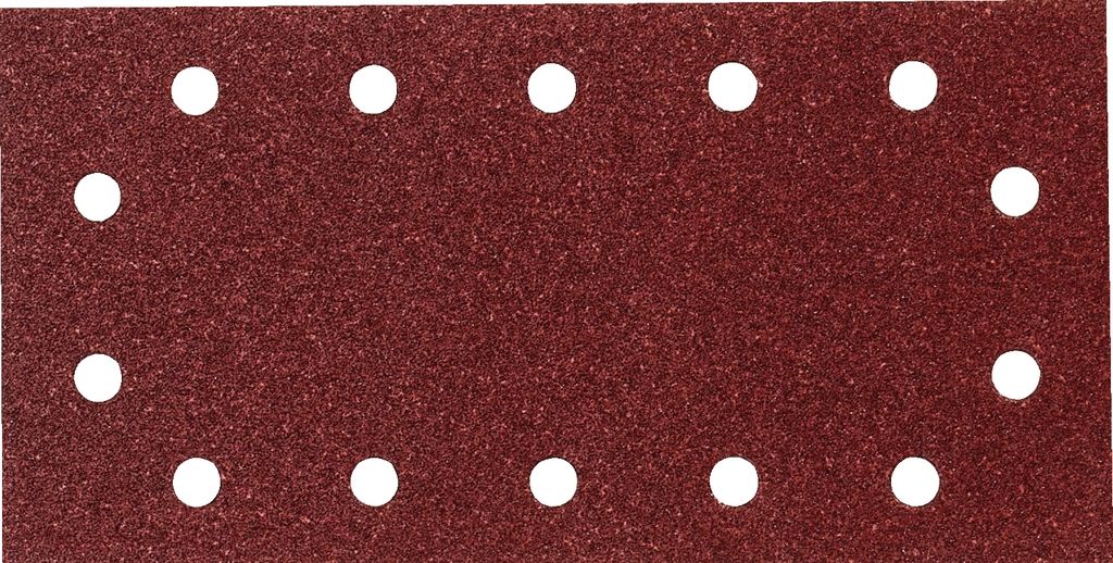 Makita Accesorios P-43022 Hoja de lijado 115x228 mm Grano 40 ROJO 10 uds.