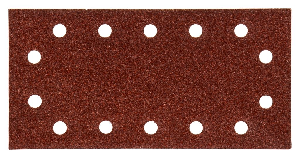 Makita Accesorios P-43038 Hoja de lijado 115x228 mm Grano 60 ROJO 10 uds.
