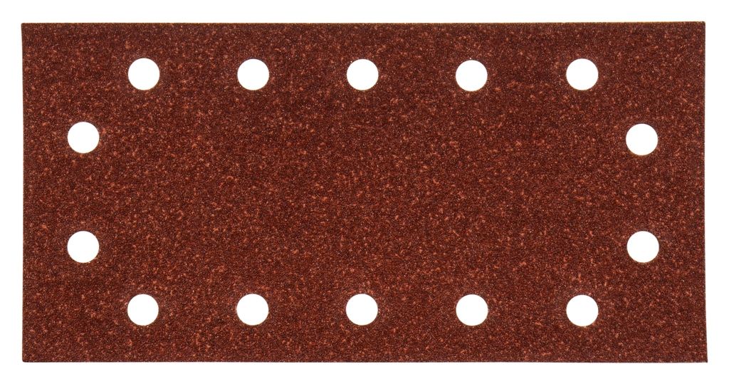 Makita Accesorios P-43044 Hoja de lijado 115x228 mm Grano 80 RED 10 uds.