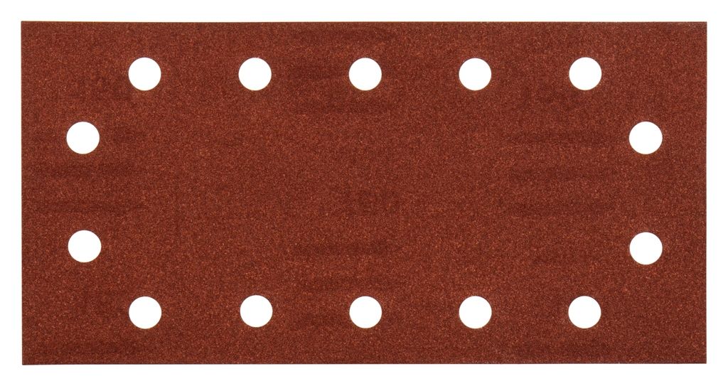 Makita Accesorios P-43072 Hoja de lijado 115x228 mm grano 150 ROJO 10 uds.