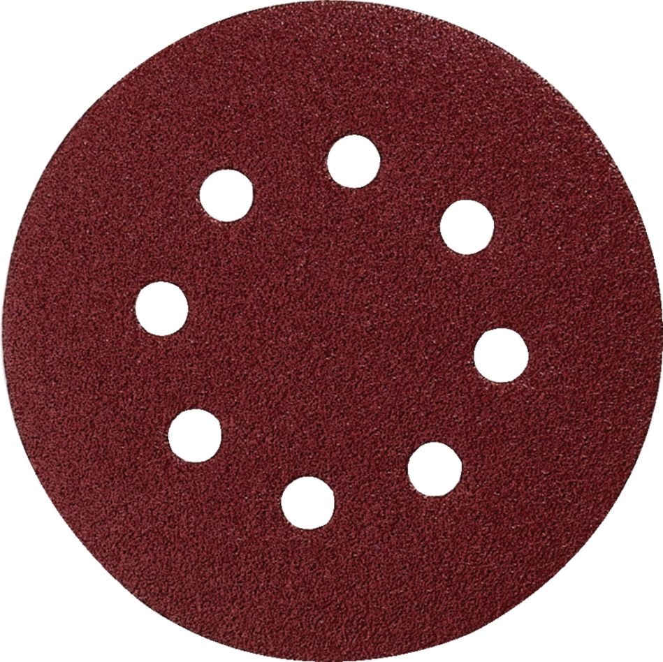 Makita Accesorios P-43533 Disco de lija 125 mm grano 40 RED 10 uds.