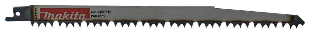 Makita Accesorios P-47117 Hoja de sierra de sable 3029 Special Wood 5 piezas