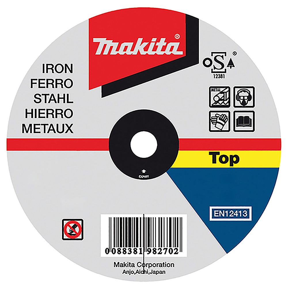 Makita Accesorios P-53023 Disco de corte 125 mm