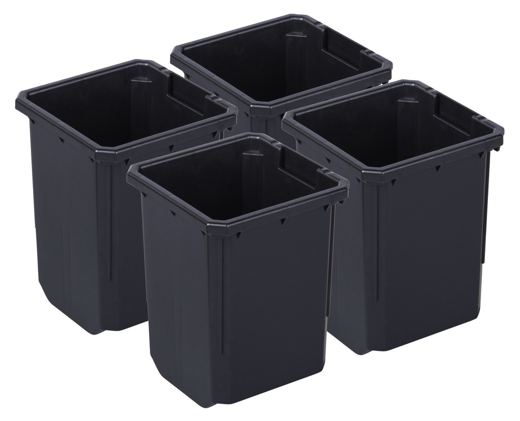 Makita Accesorios T-92140 Juego de cubos de basura 4 piezas Maktrak