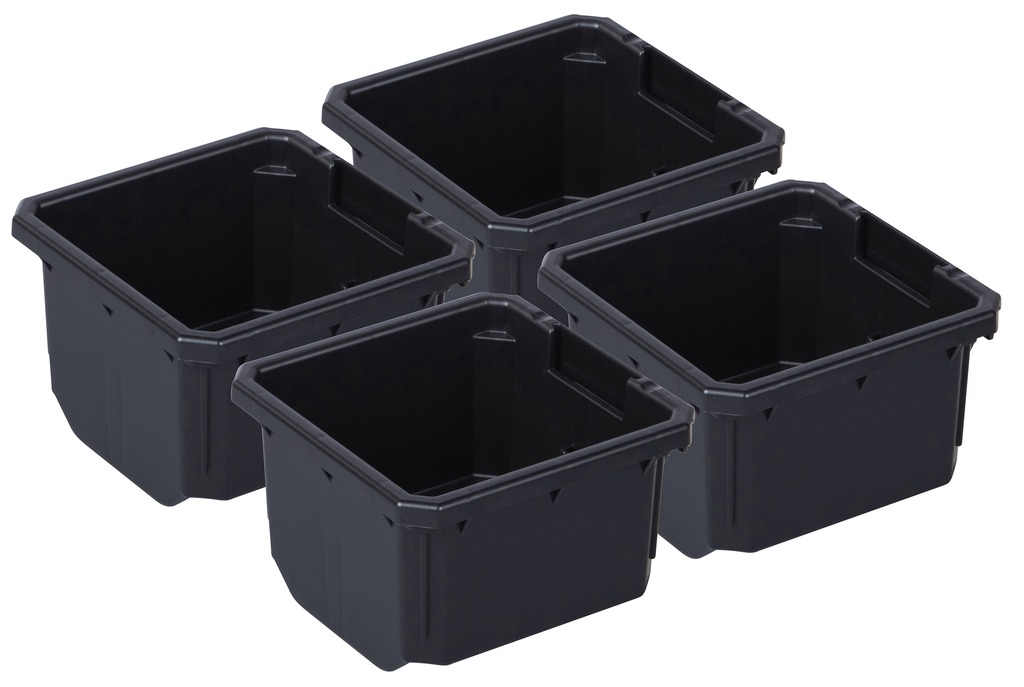 Makita Accesorios T-92178 Juego de cubos bajos de 4 piezas Maktrak