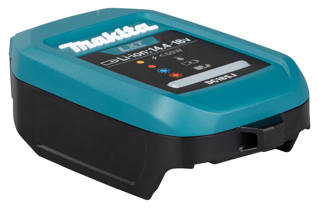 Makita Accesorios 1915T9-4 LXT DC18SJ Cargador compacto USB-C para bater&iacute;as LXT de 14,4 V y 18 V