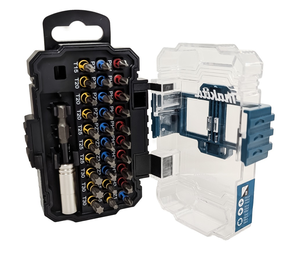 Makita Accesorios E-26814 Juego de puntas para atornillador de impacto Impact Premier, 31 piezas