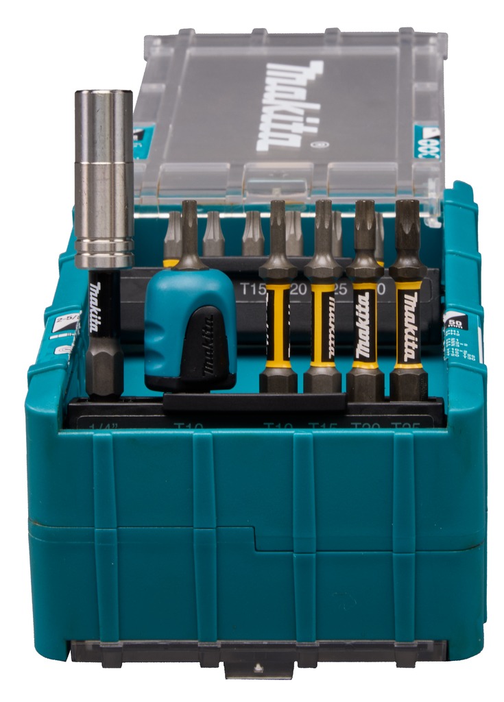 Makita Accesorios E-26820 Juego de puntas para atornillador de impacto Impact Premier, 27 piezas