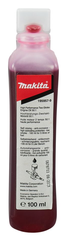 Makita Accesorios 195957-9 Aceite de motor de 2 tiempos 100 ml